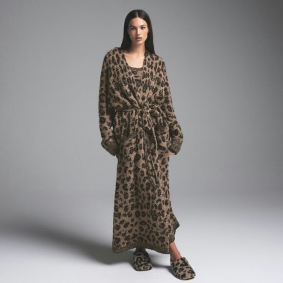 SKIMS Other - SKIMS Leopard Cozy Robe NWOT 2X/3X